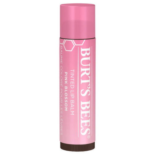 Burt's Bees Lip Balm, Tinted, Pink Blossom