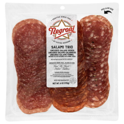 Negroni Salami Trio