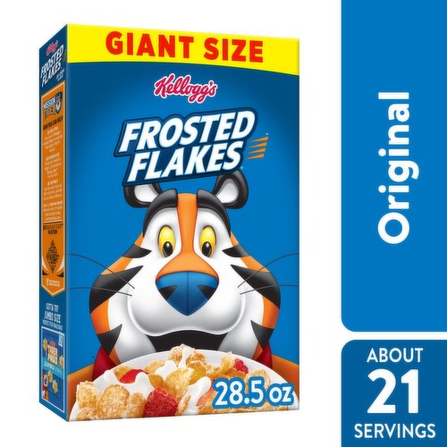 Frosted Flakes Breakfast Cereal, Original, Giant Size