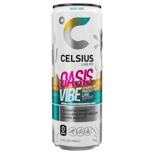 Celsius Live Fit Prickly Pear Lime Energy Drink