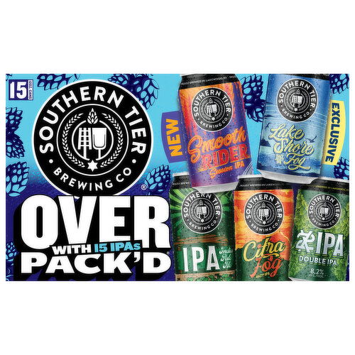 Southern Tier Brewing Co IPA Assorted Beer Over Pack'd