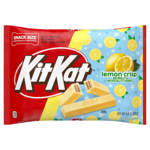 Kit Kat Crisp Wafers, Lemon Crisp, Snack Size