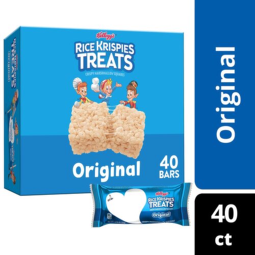 Rice Krispies Treats Crispy Marshmallow Squares, Original, Single Serve