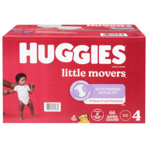 Huggies Little Movers Disney Baby 4 (22-37 lb) Diapers (22-37 lbs (10-17 kg))