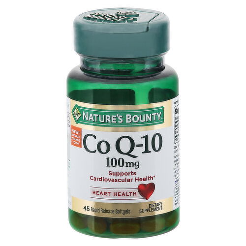 Nature's Bounty CoQ-10, 100 mg, Rapid Release Softgels