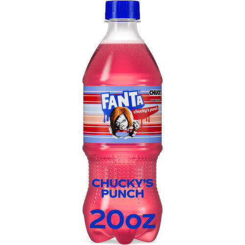 Fanta Fanta Fruit Punch Caffeine Free Chucky's Punch Bottle