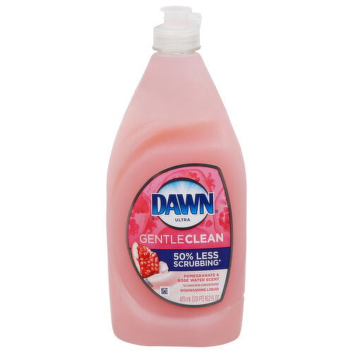 Dawn Ultra Dishwashing Liquid, Gentle Clean, Pomegranate & Rose Water Scent