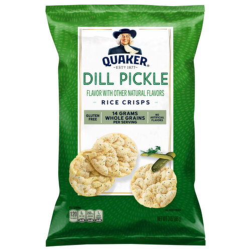 Quaker Dill Pickle Flavor Rice Crisps
