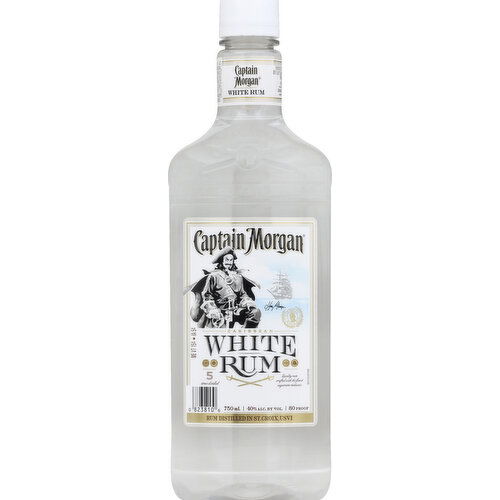 Captain Morgan Rum, White, Caribbean