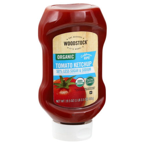 Woodstock Tomato Ketchup, Organic