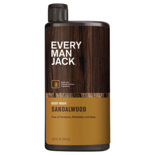 Every Man Jack Sandalwood Body Wash