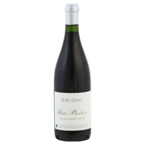 Joel Gott Pinot Noir, Santa Barbara, 2016