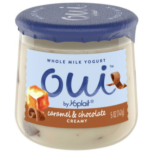 Oui Whole Milk Creamy Caramel & Chocolate Yogurt