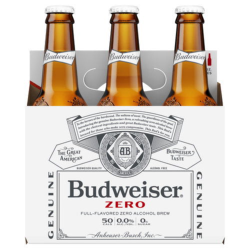 Budweiser Beer, Zero