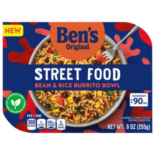 Ben's Original Street Food Burrito Bowl, Bean & Rice