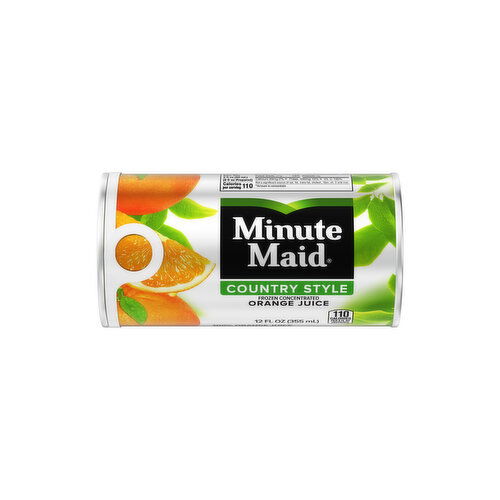 Minute Maid Country Style 100% Orange Juice, Fruit Juice Drink