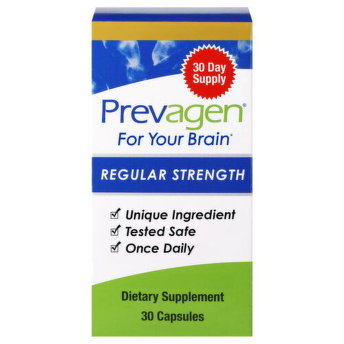 Prevagen For Your Brain, Regular Strength, Capsules