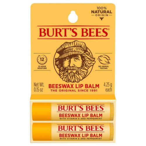Burt's Bees Lip Balm, Beeswax