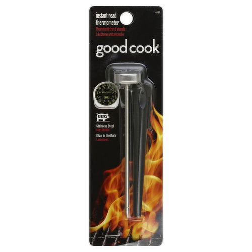 Good Cook Thermometer, Instant Read, Stainless Steel