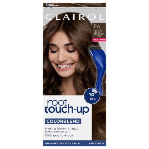 Root Touch-Up Root Touch-Up, Permanent, Colorblend, 5A Matches Medium Ash Brown Shades