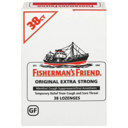 Fisherman's Friend Original Extra Strong Cough Suppressant/Oral Anesthetic