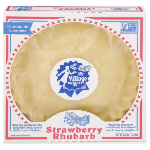 The Village PieMaker Pie, Strawberry Rhubarb