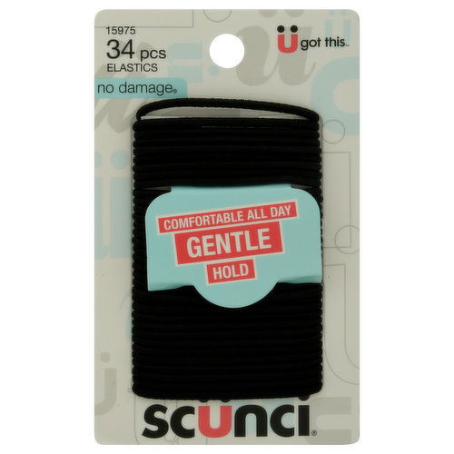 Scunci No Damage Elastics, Gentle Hold