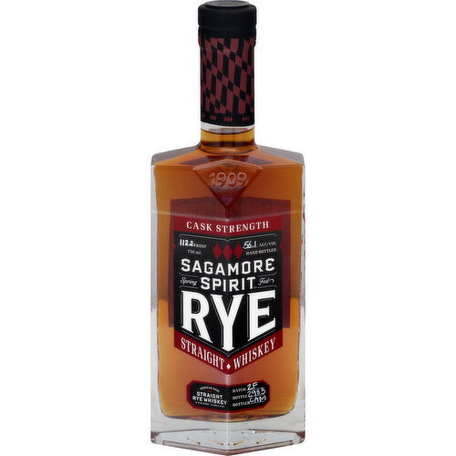 Sagamore Spirit Whiskey, Rye, Cask Straight