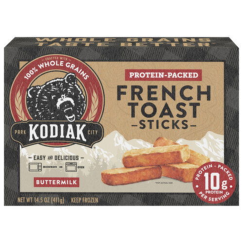 Kodiak French Toast Sticks, Protein-Packed, Buttermilk