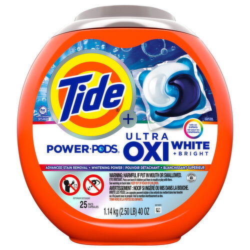 Tide + Ultra Detergent, Power Pods