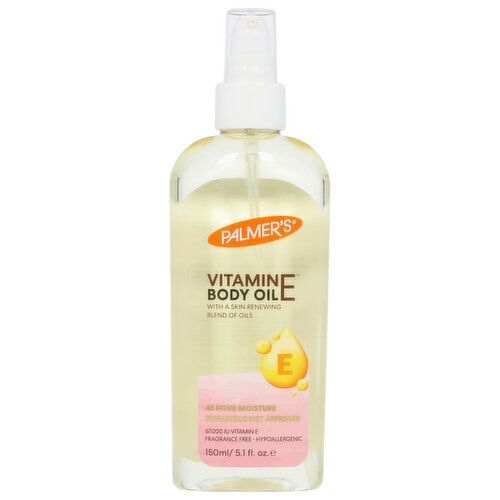 Palmer's Body Oil, Vitamin E