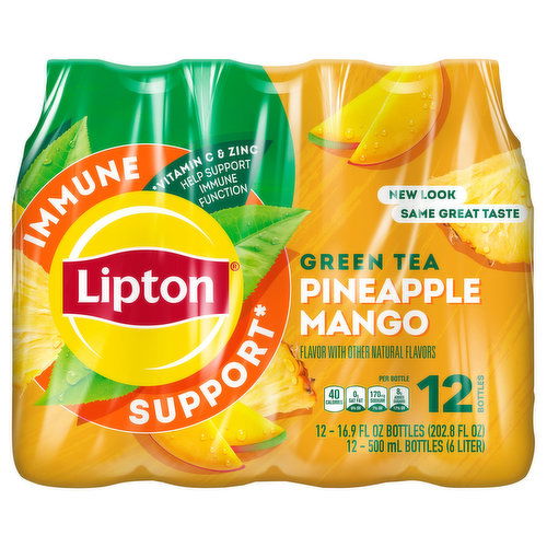 Lipton Green Tea, Pineapple Mango