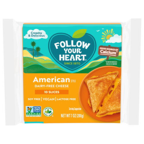 Follow Your Heart Dairy-Free American Style Cheese Slices