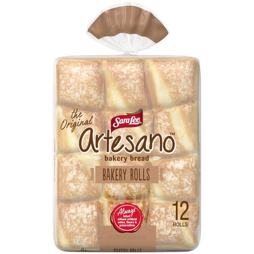 Sara Lee Artesano Artesano Bakery Rolls Dinner Rolls