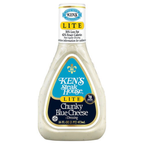 Ken's Steak House Lite Chunky Blue Cheese Dressing