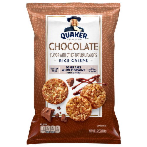 Quaker Rice Crisps, Chocolate