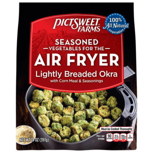 Pictsweet Farms Seasoned Lightly Breaded Okra with Corn Meal & Seasonings