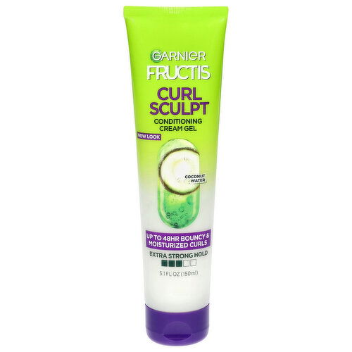 Fructis Curl Sculpt Extra Strong Hold Conditioning Cream Gel