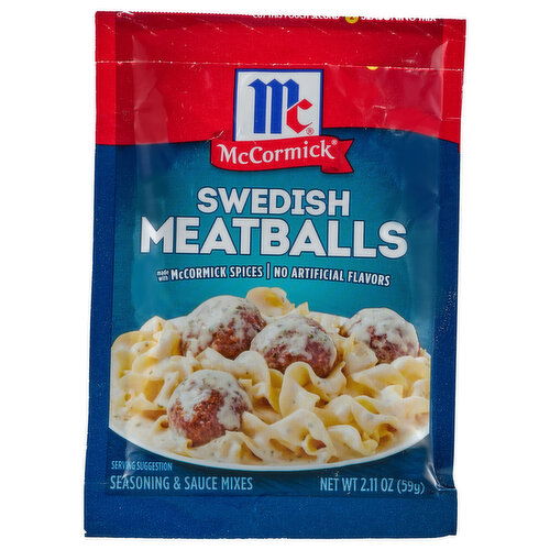 McCormick Swedish Meatballs Seasoning & Sauce Mixes