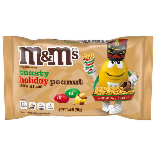 M&M's Chocolate Candies, Toasty Holiday Peanut