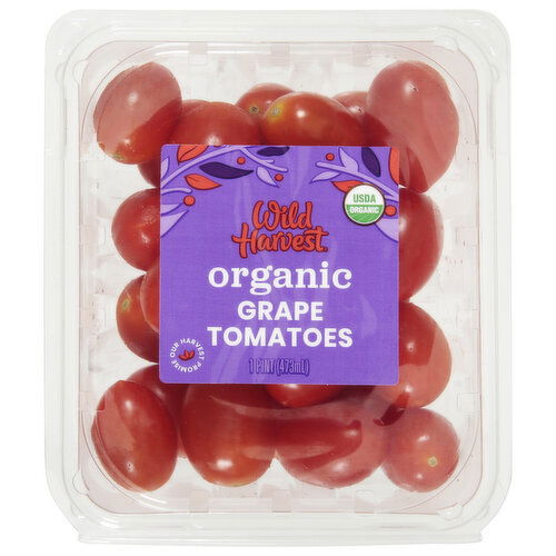 Wild Harvest Tomatoes, Organic, Grape