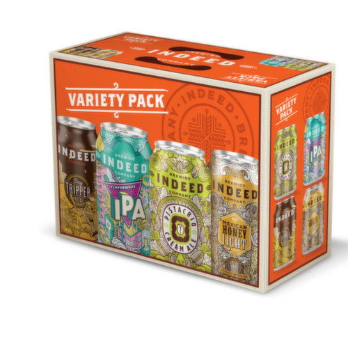 Indeed Brewing Creature Crate Variety 12 Pack Cans