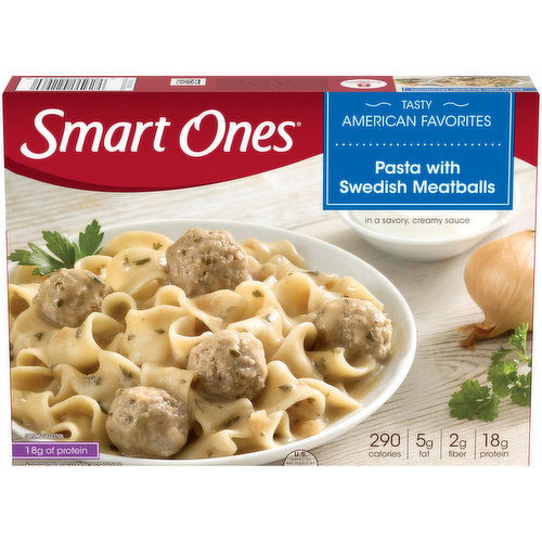 Smart Ones Pasta with Swedish Meatballs & Creamy Sauce Frozen Meal