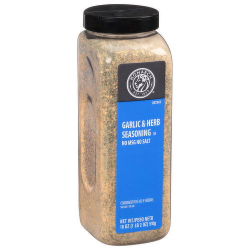 Monarch Seasoning, Garlic & Herb