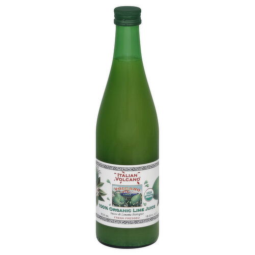 Italian Volcano Lime Juice, 100% Organic