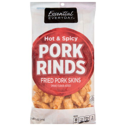 Essential Everyday Pork Rinds, Hot & Spicy