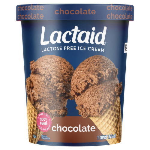 Lactaid Ice Cream, Chocolate, Lactose Free