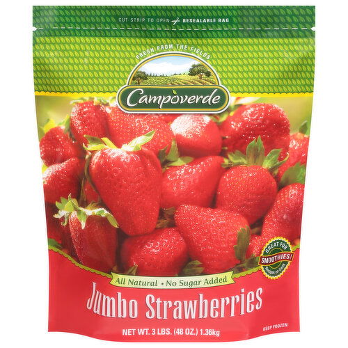 Campoverde Strawberries, Jumbo