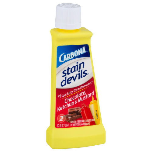 Carbona Stain Devils Stain Remover, 2 (Chocolate, Ketchup & Mustard)