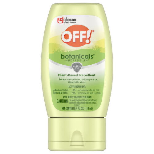 Off! Botanicals Insect Repellent, Plant-Based